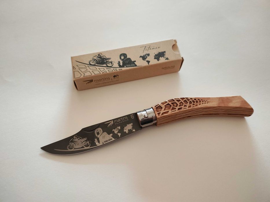Navalha  ECO L TEMÁTICA Motard titánio Martins