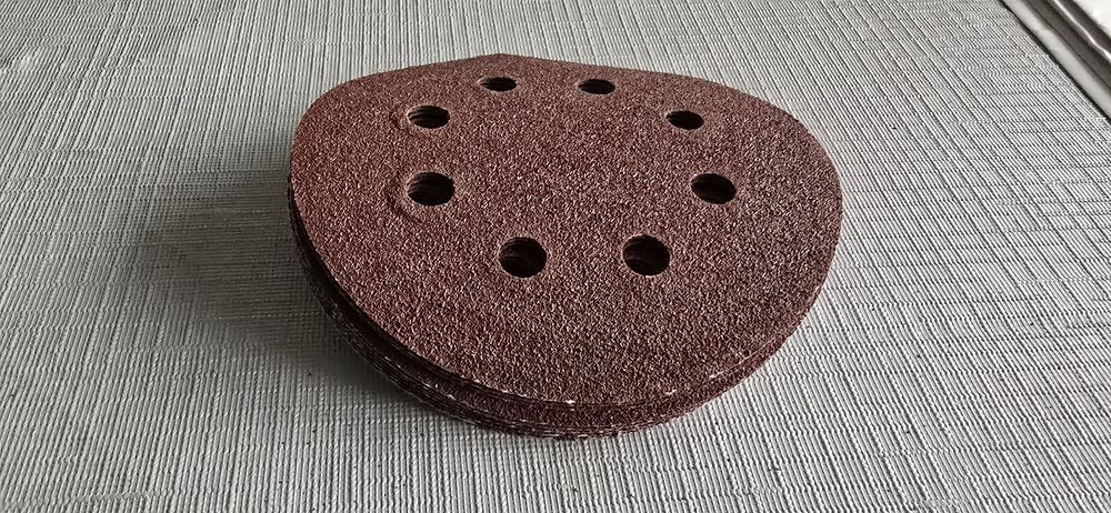 Tarcze szlifierskie 125mm P80 na rzep 10sztuk