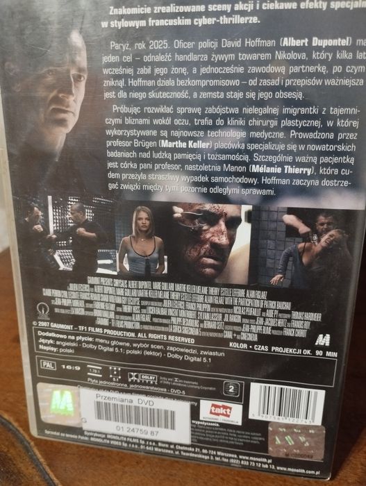 Dvd Przemiana kino akcji