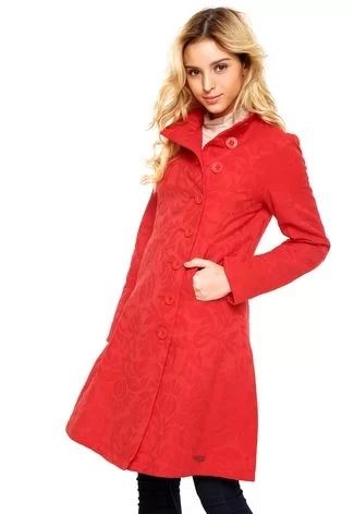 Casaco Desigual cor vermelho tamanho 42 - ÚLTIMOS DIAS