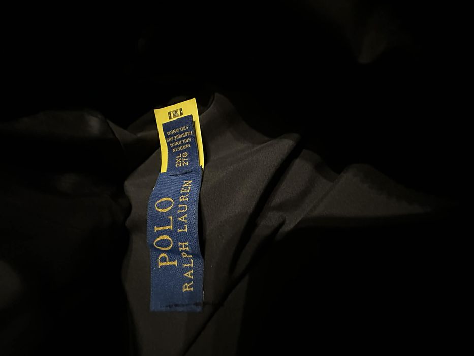 Czarne kurtka Ralph Lauren