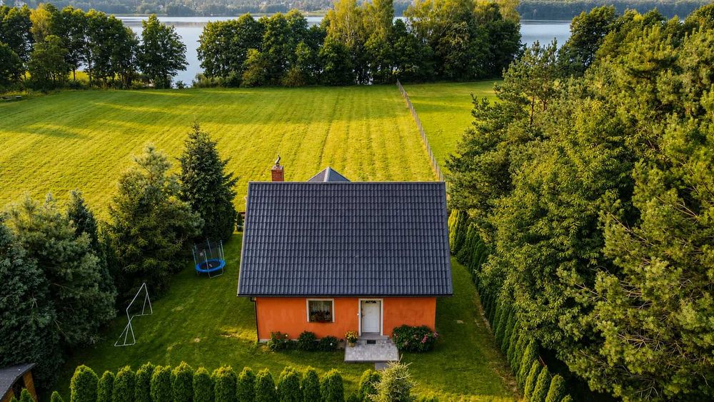 Zielona Dolina - Domek z balią nad jeziorem - Kaszuby - Gowidlino