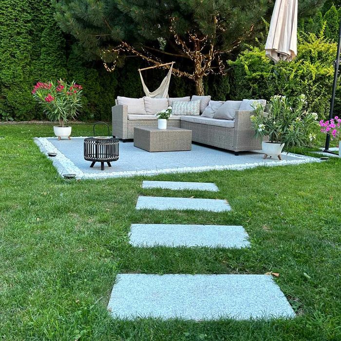 Płytki/Stopnie/Parapety Granit Płomieniowany g603 New Blanco