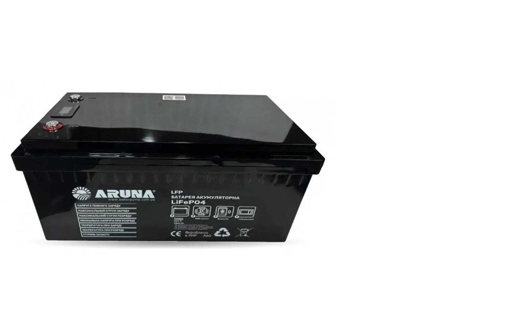Батарея акумуляторна ARUNA LFP 100-12,8BD (1280Wh, BMS, LCD)