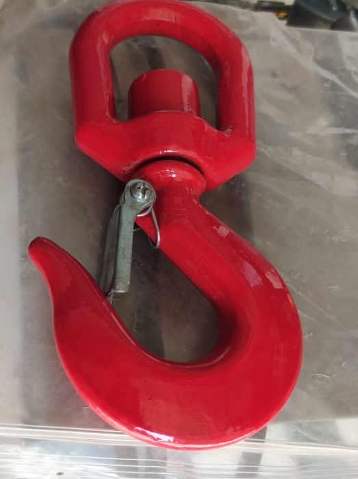 Ganchos de grua de 5 e de 2 toneladas