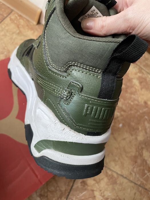 Высокие кроссовки puma,  демисезон