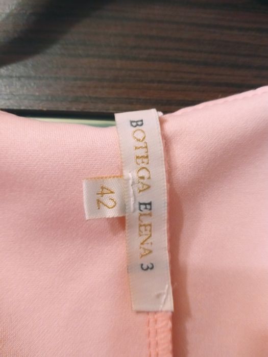 Sukienka lekki roz 42 lekka zwiewna Botega