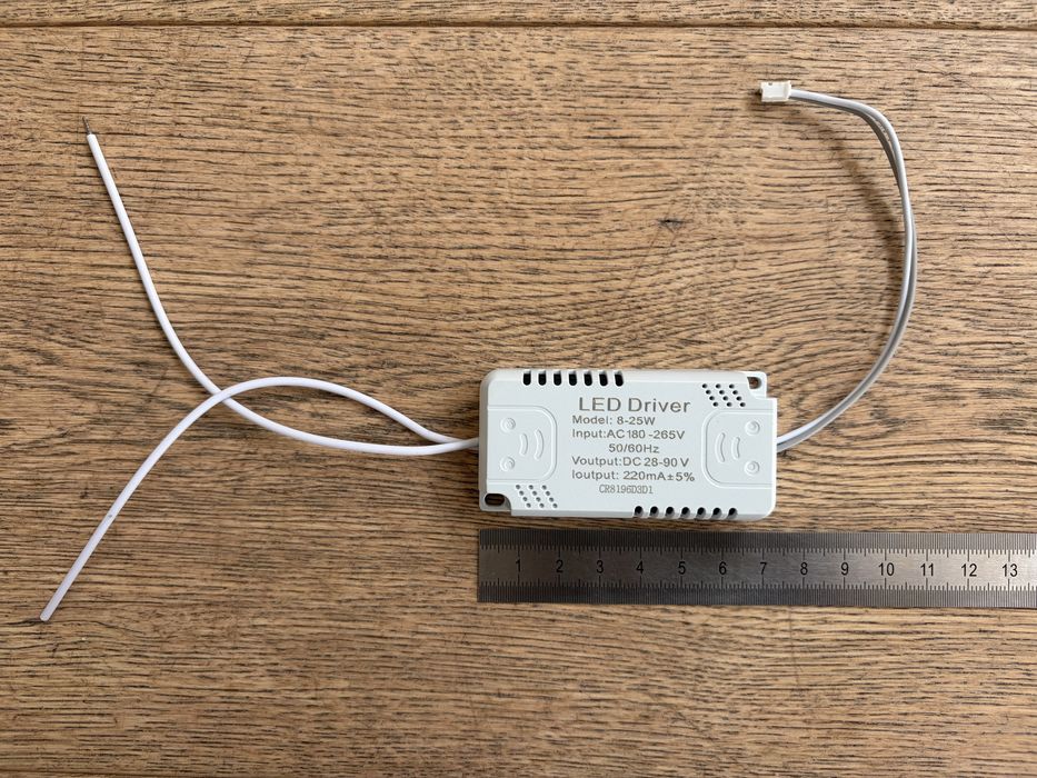 Okrągły moduł LED 8 W + Led Driver 10 kompetów