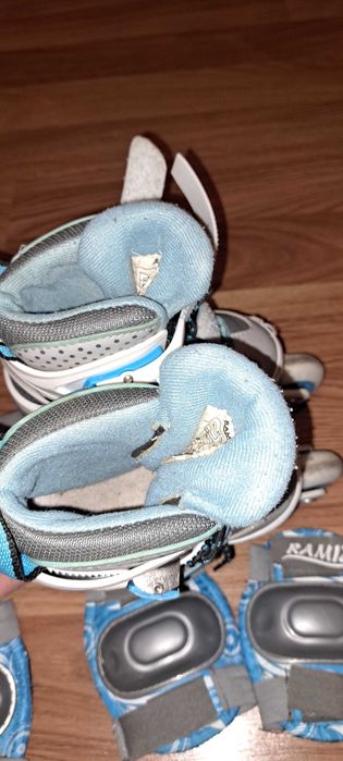 Ролікі/ковзани дитячі Ramiz 27-30 +захист +шолом