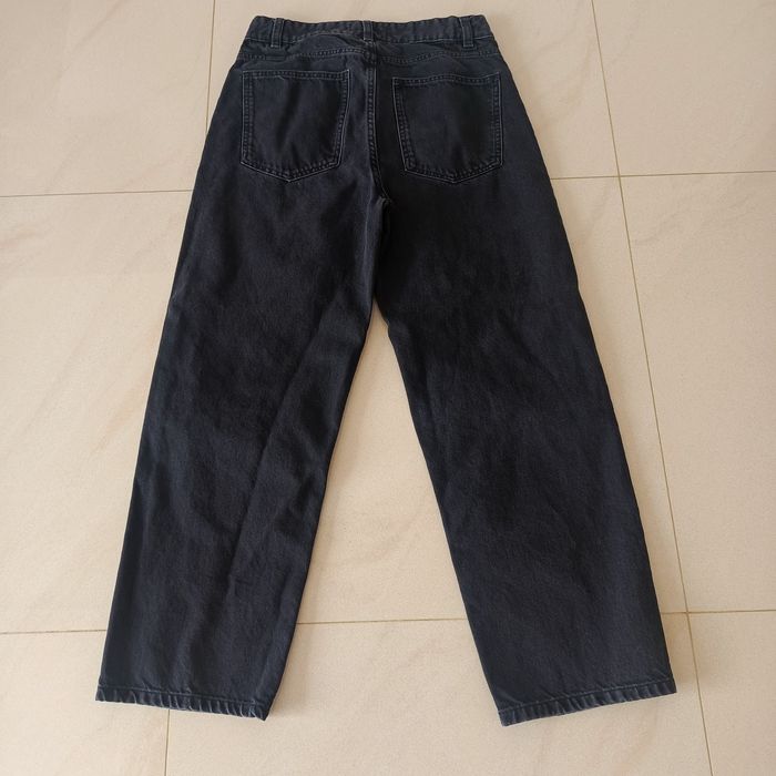 Spodnie czarne jeans r. S jak nowe