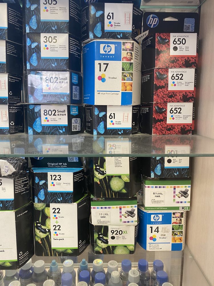 Картридж HP 650, 652, 802, 920, 940, 950: 600 грн. - Расходные ...