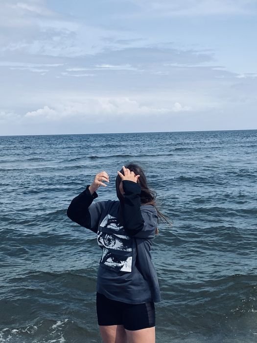 Кофта з принтом очей колір сірий, розмір xxl. стан дуже хороший