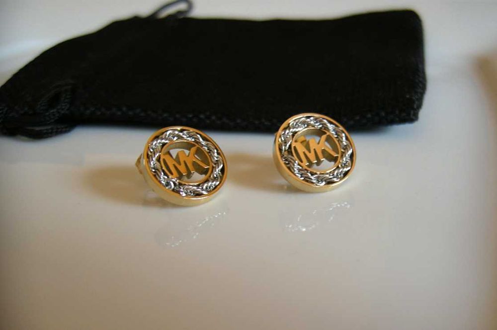 Michael Kors kolczyki logo