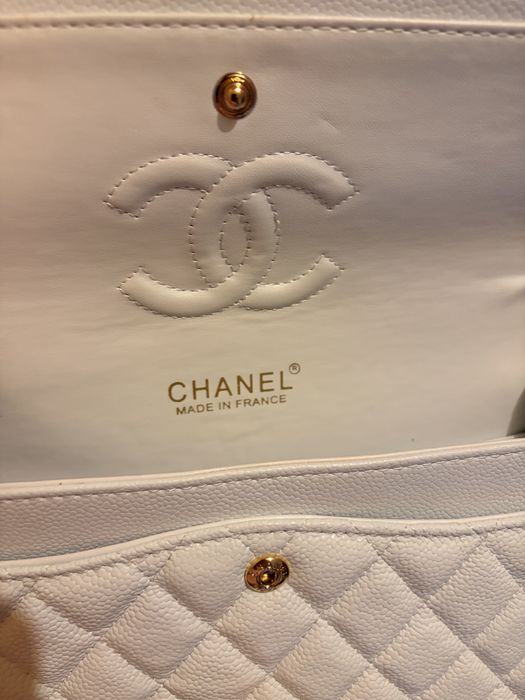Chanel torebka caviar skóra naturalna