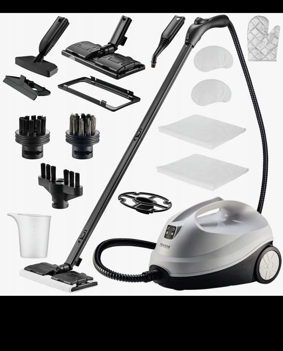 MOP PAROWY WIELOFUNKCYJNY Myjka parowa CZYŚCIK SteamClean 4 bar 2000W