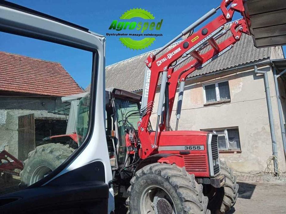 Tur Ładowacz Metal Technik , Zetor, Ursus MTZ, Case MONTAŻ, Transport