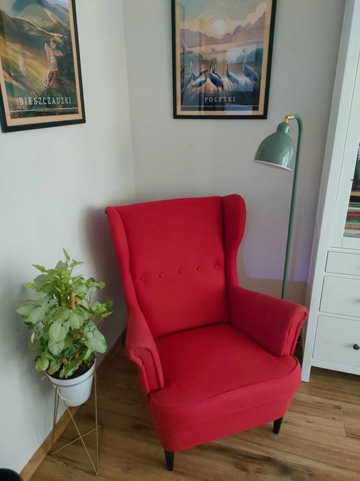 Fotel IKEA uszatek