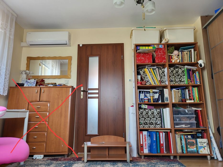 Forte meble komplet młodzieżowy  półka + regały