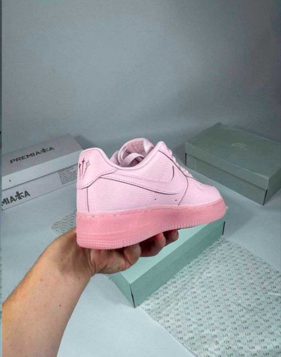 [РОЗПРОДАЖ] Кросівки Nike Air Force 1 Nocta Pink форси нокта найк