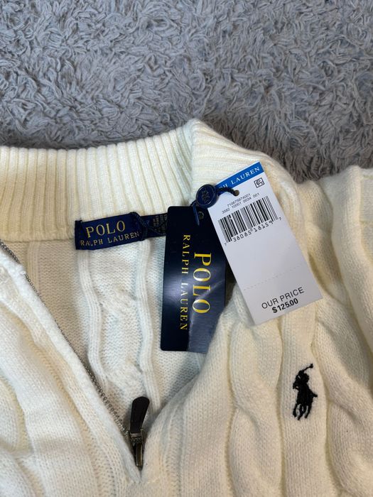 Sweterek Polo Ralph Biały