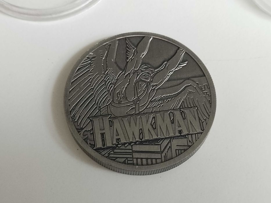 moneta coin Justice League America HAWKMAN