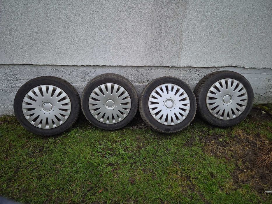 Koła 16 z oponami zimowymi 195/55 R16 stalowe