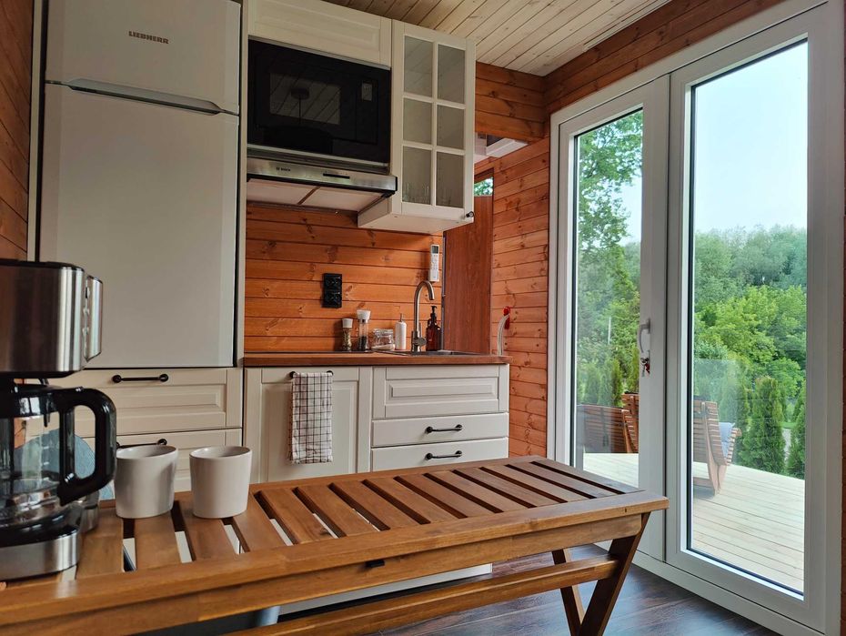 Domek z prywatną balią,dużym tarasem -30min Kazimierz ,ferie / wakacje