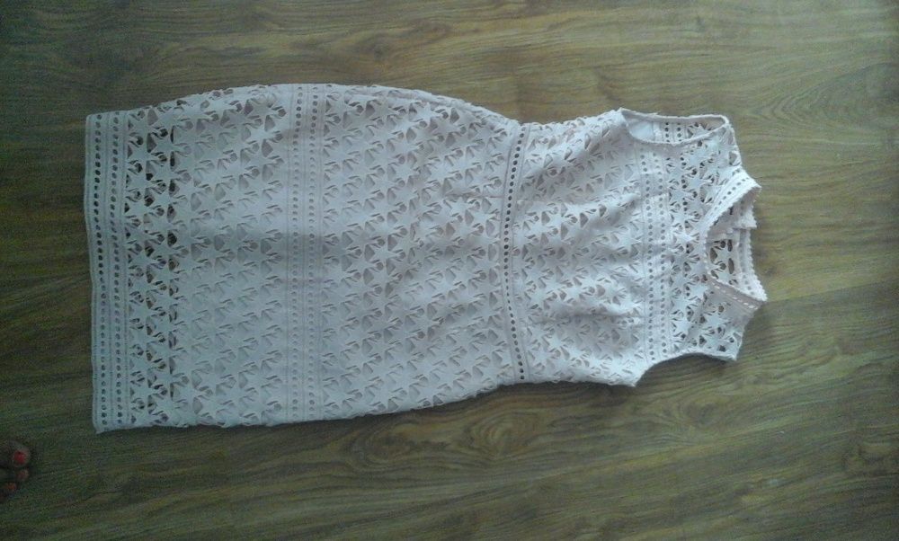 Piękna azurowa sukienka KOTON 38