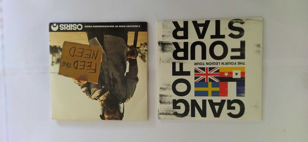 DVD's "Feed the need" (Osiris) & "Gang of Four Star" (FourStar) NOVOS