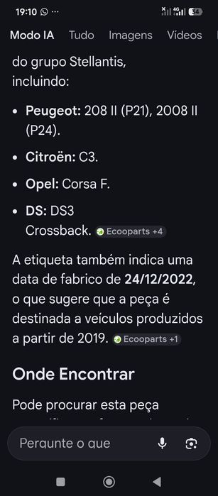 Ano 2023 Conjunto de radiador Peugeot 2008/208/DS3/C3