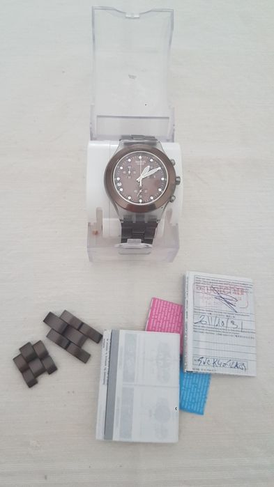 Relogio Swatch Swiss Inory Diaphane