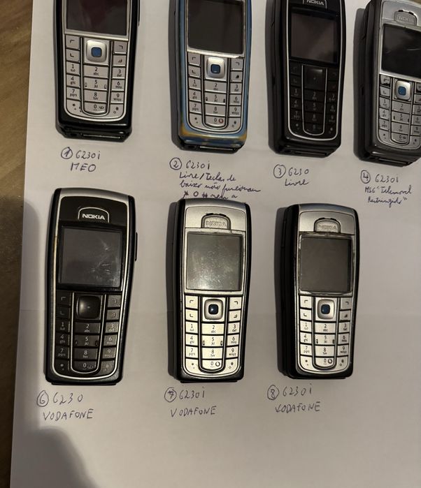 Nokias 6230 e 6230i