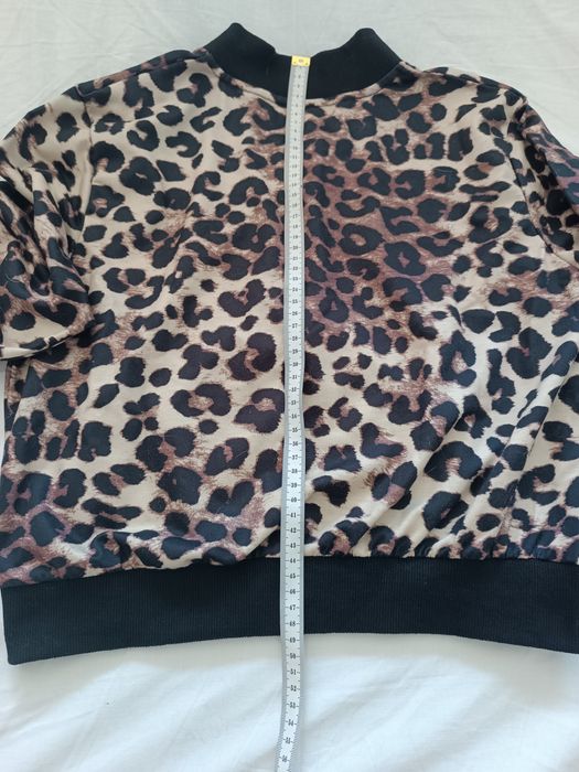 Casaco leopardo novo