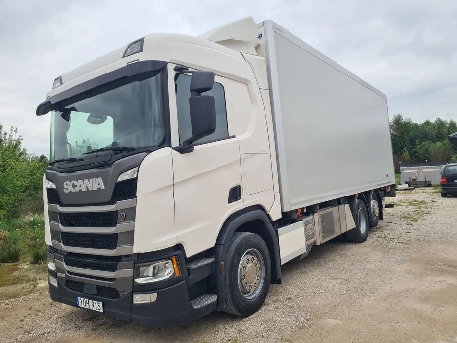 Scania R500 6X2 EURO6 BEZ EGR CHŁODNIA CARRIER NEXT GEN  Chłodnia CARRIER multitemperatura 18 europalet stan bardzo dobry