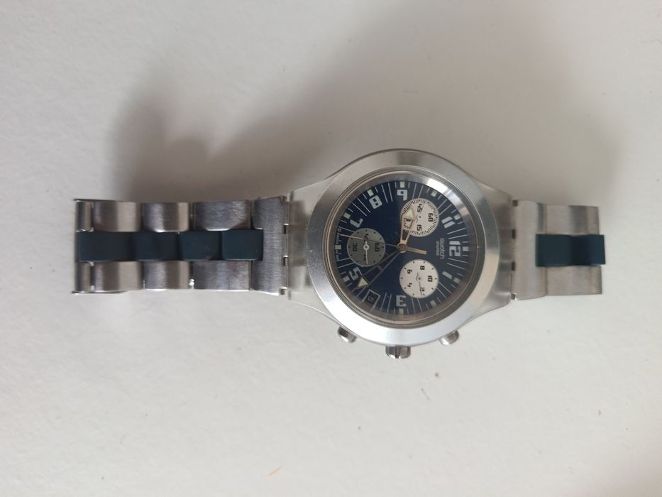 Relógio Swatch azul