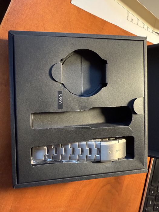 Bransoleta tytanowa Garmin Fenix 8 47mm i inne z pudelkiem