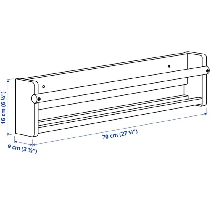 Prateleira Flisat Ikea