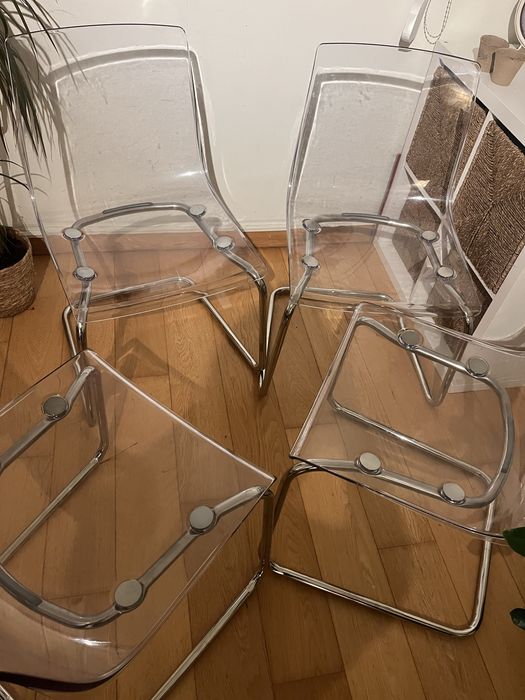 4 cadeiras para espaços variados / refeição
