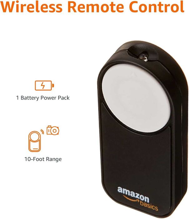 Amazon Basics bezprzewodowy pilot Canon 5DSR EOS 5DS Rebel Mark 2 3 4