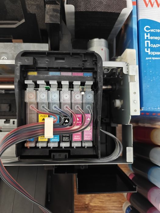 Головка Принтера  Epson P50 с  новой системой подачи чернил.