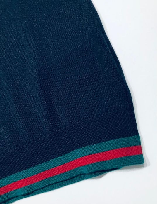 Gucci cienki sweterek dark Blue
