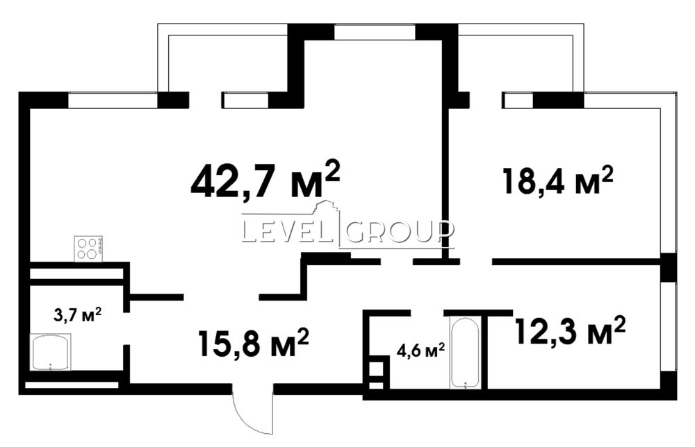 3-rooms apartment apartment by the address st. Ul Predslavinskaya (area 104 m²) - Atlanta.ua - photo 24