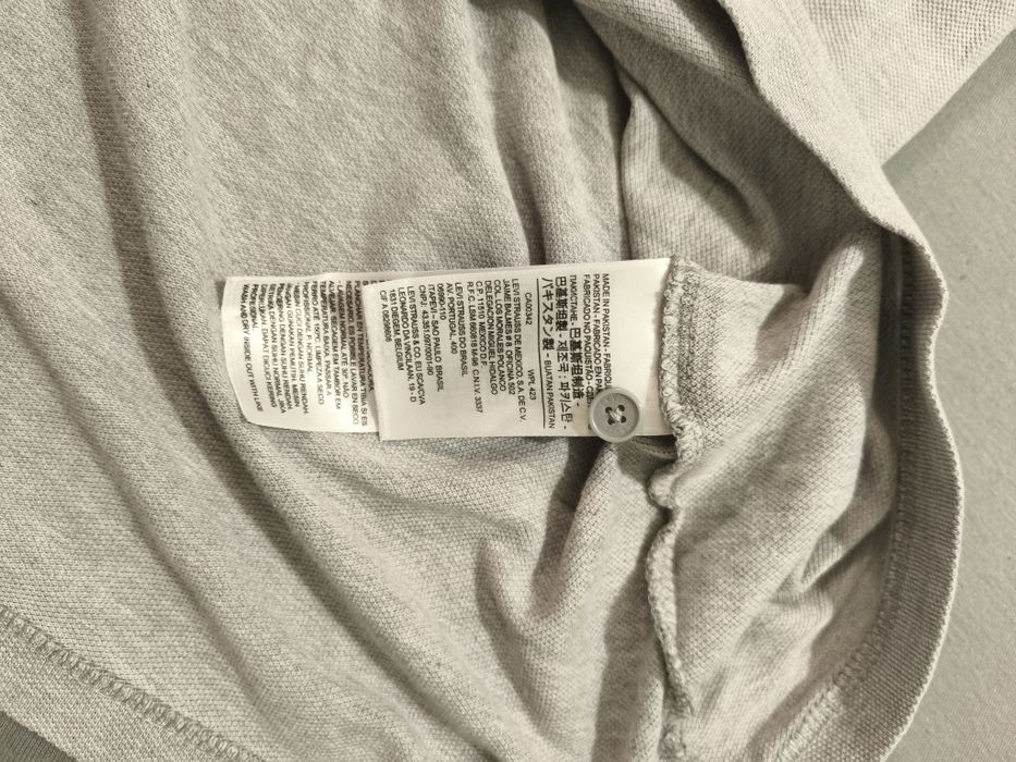 Футболка поло Levis M сіра
