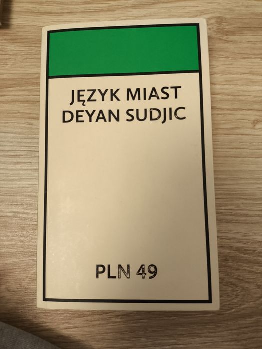 Książka Język Miast Deyan Sudjic