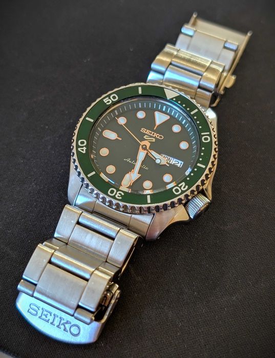 Seiko 5 Sports, SRPD63K1, verde