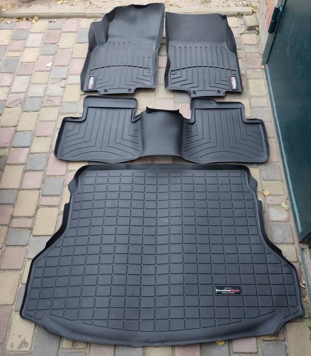 Ковры в салон+багажник Nissan Rogue