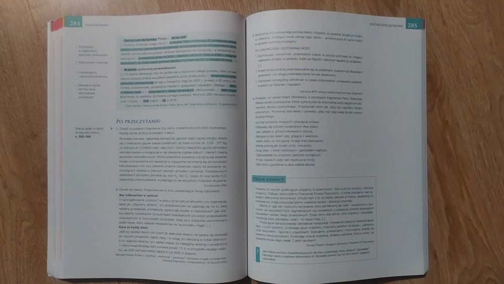 Ponad słowami 2 część 1 zakres podstawowy i rozszerzony Nowa Era