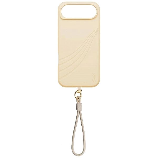 Etui UNIQ Coehl Serina na iPhone Air Magnetic Charging - beżowe