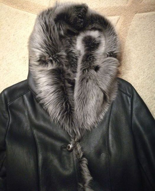 Женская дубленка MARINNI натуральная кожа р37