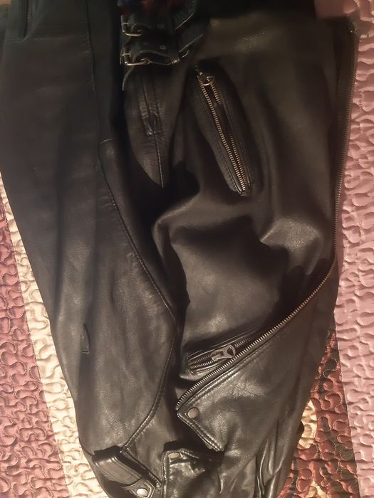 Casaco cabedal genuino (estado quase novo)